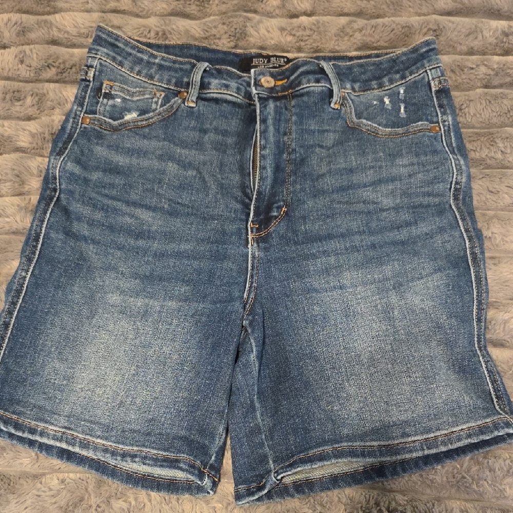 Judy Blue Classic Blue Denim Shorts